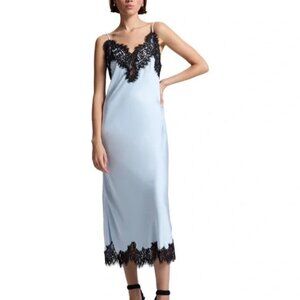 A.L.C. Lennon Lace Accent Slip Dress